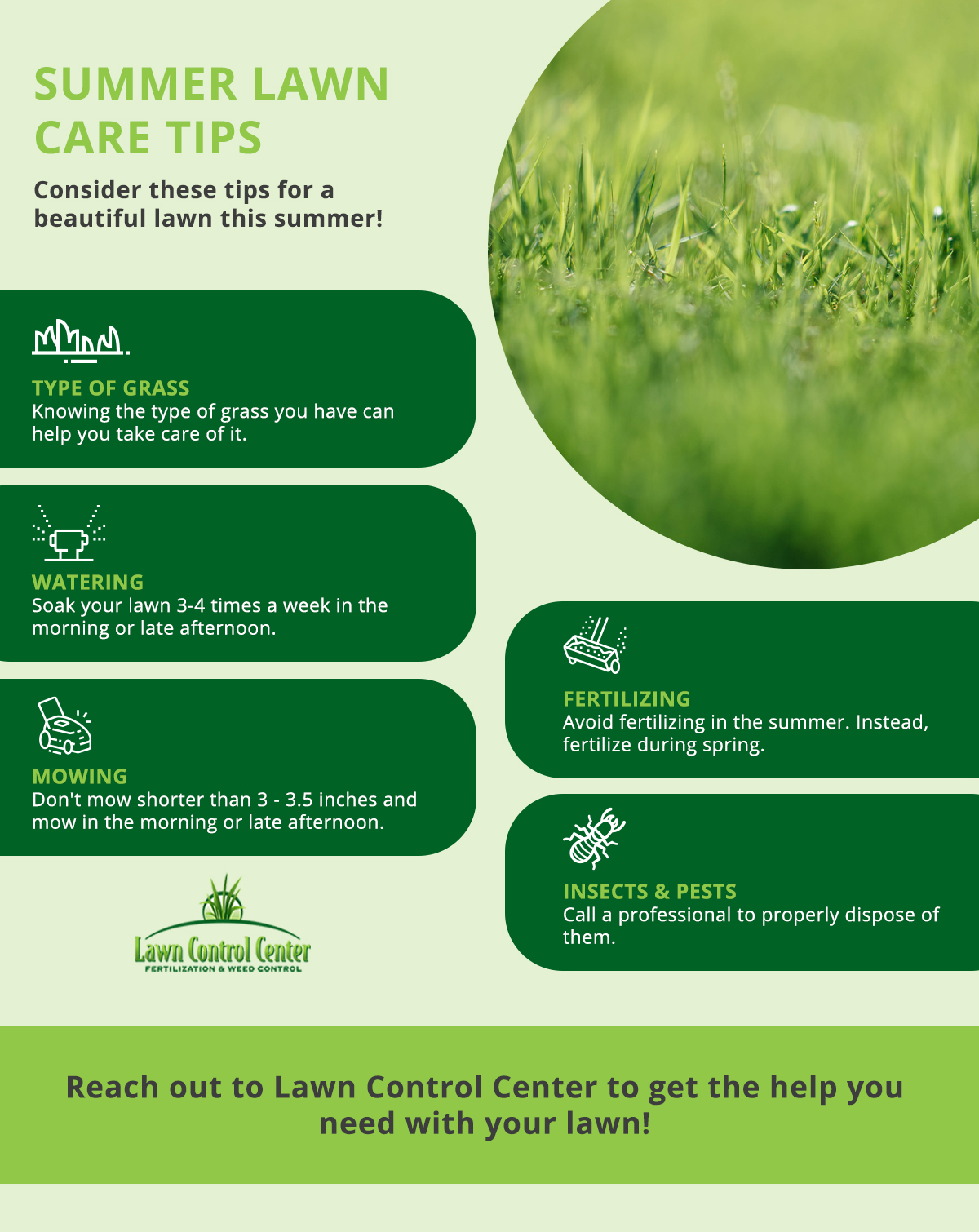 Summer Lawn Care Tips For Homeowners In Cleveland Lawn Control Center